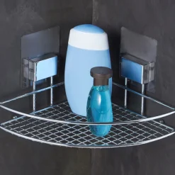 Becquet Accessoires de salle de bain chromé fixation électrostatique< Accessoires De Salle De Bain|Idées Salle De Bain