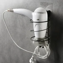 Becquet Accessoires de salle de bain noir fixation électrostatique< Accessoires De Salle De Bain|Idées Salle De Bain