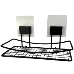 Becquet Accessoires de salle de bain noir fixation électrostatique< Accessoires De Salle De Bain|Idées Salle De Bain
