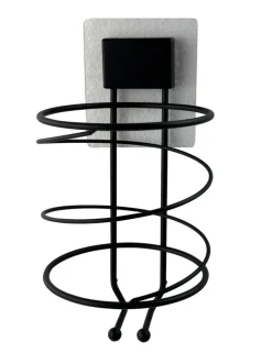 Becquet Accessoires de salle de bain noir fixation électrostatique< Accessoires De Salle De Bain|Idées Salle De Bain