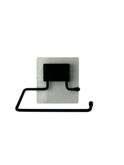 Becquet Accessoires de salle de bain noir fixation électrostatique< Accessoires De Salle De Bain|Idées Salle De Bain