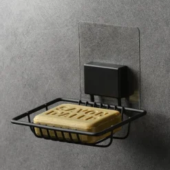 Becquet Accessoires de salle de bain noir fixation électrostatique< Accessoires De Salle De Bain|Idées Salle De Bain