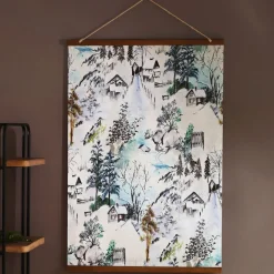 Becquet Affiche à suspendre paysage de montagne< Décoration Murale|Décoration