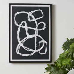 Becquet Affiche décorative en noir et blanc< Décoration Murale|Décoration