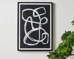 Becquet Affiche décorative en noir et blanc< Décoration Murale|Décoration