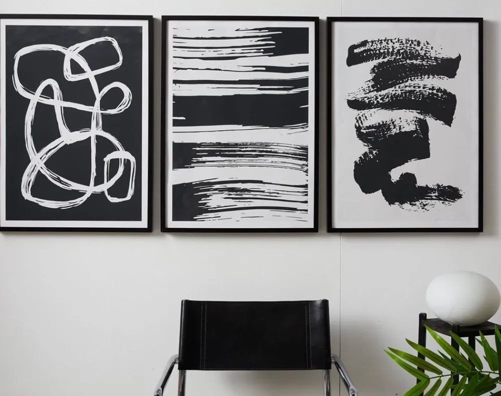 Becquet Affiche décorative en noir et blanc< Décoration Murale|Décoration
