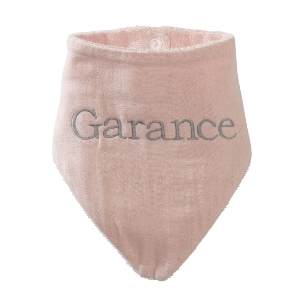 Becquet Bavoir enfant personnalisable en gaze de coton - CRÉATION<Enfant Univers Des Tout-Petits|Serviette De Bain Personnalisée, Peignoir Personnalisé