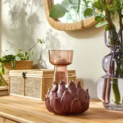 Becquet Boîte en bambou décor tressé< Boîte, Panier|Décoration