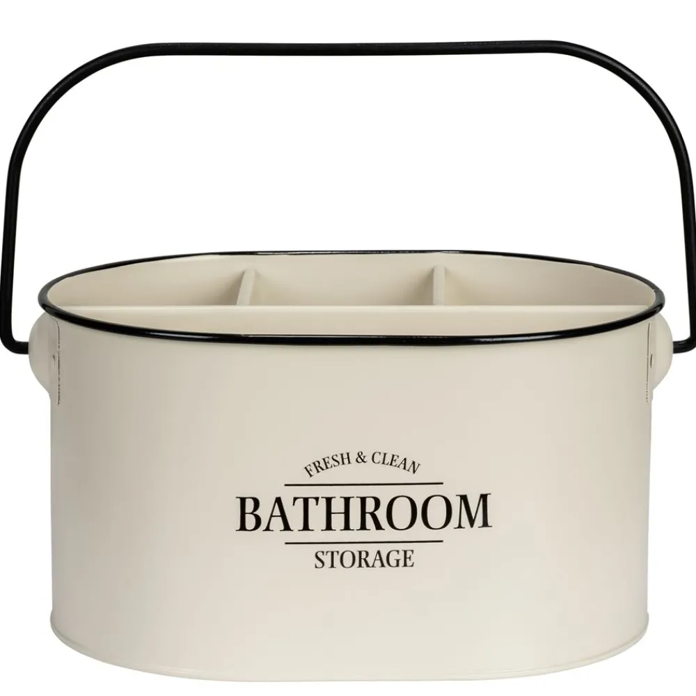 Becquet Boîte métal salle de bain à compartiments< Accessoires De Salle De Bain|Idées Salle De Bain