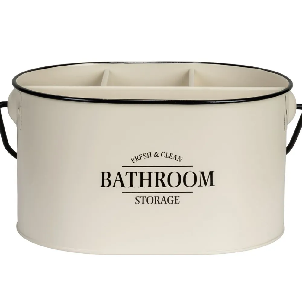 Becquet Boîte métal salle de bain à compartiments< Accessoires De Salle De Bain|Idées Salle De Bain