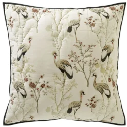 Becquet Boutis motif oiseaux - CRÉATION< Les Matières|Plaid