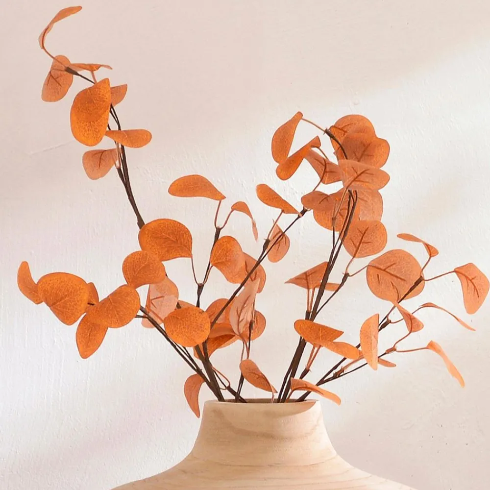 Becquet Branche d'eucalyptus orange – set de 2 pièces< Objet De Décoration|Décoration