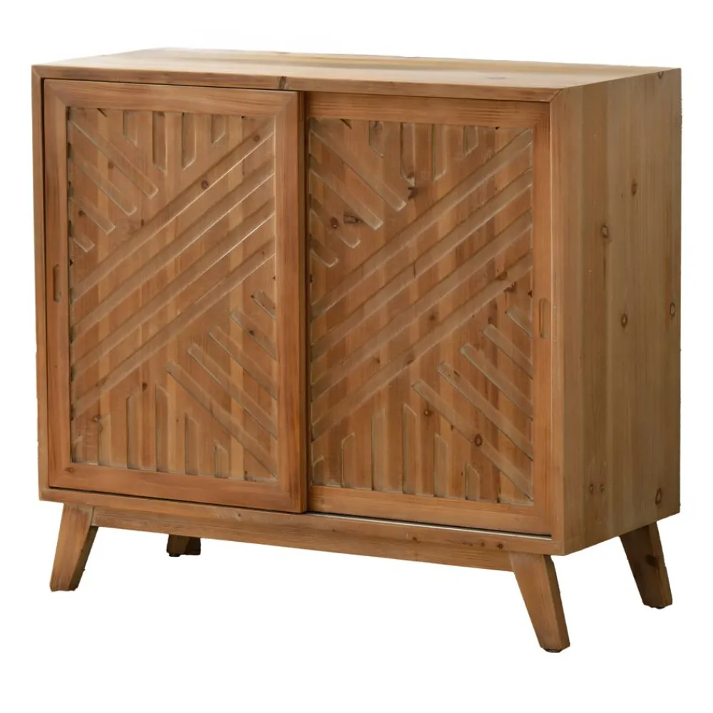 Becquet Buffet en pin 2 portes< Meuble, Étagère|Décoration