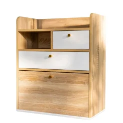 Becquet Bureau mural façon secrétaire< Meuble, Étagère|Décoration