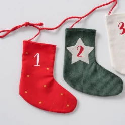 Becquet Calendrier de l'avent 24 chaussettes< Objet De Décoration|Décoration