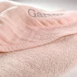 Becquet Cape de bain bébé personnalisable en gaze de coton - CRÉATION<Enfant Univers Des Tout-Petits|Serviette De Bain Personnalisée, Peignoir Personnalisé