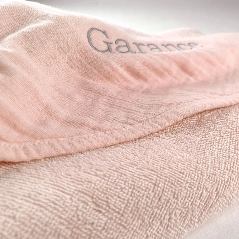 Becquet Cape de bain bébé personnalisable en gaze de coton - CRÉATION<Enfant Univers Des Tout-Petits|Serviette De Bain Personnalisée, Peignoir Personnalisé