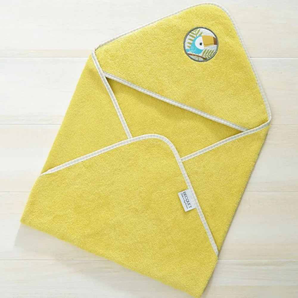 Becquet Cape de bain enfant animaux personnalisable<Enfant Univers Des Tout-Petits|Serviette De Bain Personnalisée, Peignoir Personnalisé