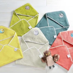 Becquet Cape de bain enfant animaux personnalisable<Enfant Univers Des Tout-Petits|Serviette De Bain Personnalisée, Peignoir Personnalisé