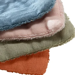 Becquet Carrés lavables pour bébé – Lot de 4 - CRÉATION<Enfant Univers Des Tout-Petits|Peignoir De Bain Enfant