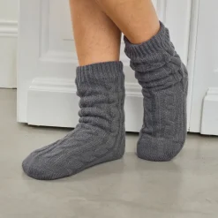 Becquet Chaussettes tricot doublées sherpa<Femme Pyjama Femme