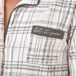 Becquet Chemise de nuit à carreaux<Femme Pyjama Femme|Les Matières