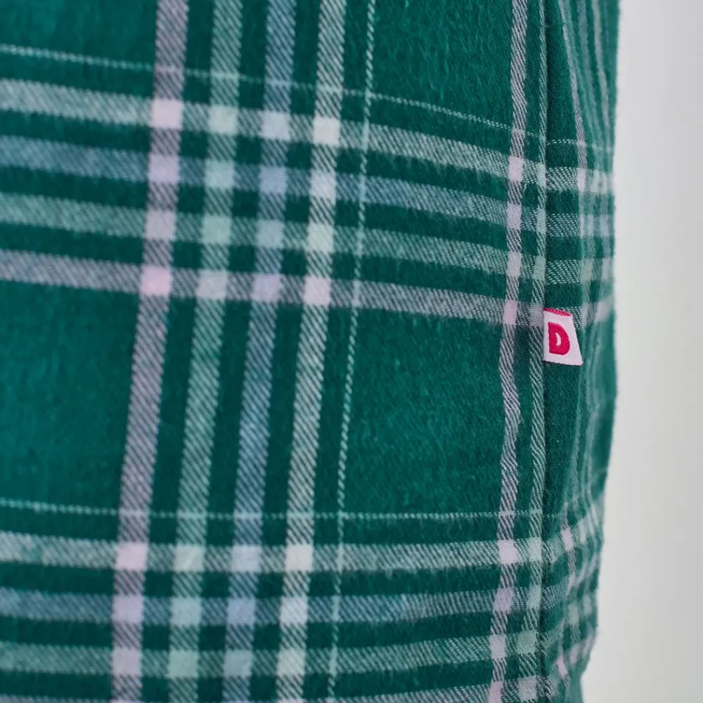 Becquet Chemise de nuit flanelle à carreaux - DODO HOMEWEAR<Femme Pyjama Femme|Les Matières