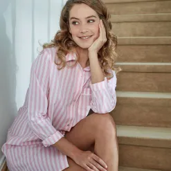 Becquet Chemise de nuit rayée - CRÉATION<Femme Pyjama Femme