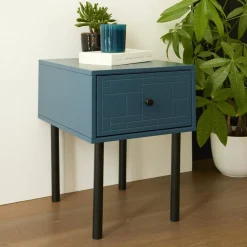Becquet Chevet bleu<Enfant Décoration Enfant, Tapis Enfant|Meuble, Étagère