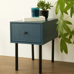 Becquet Chevet bleu<Enfant Décoration Enfant, Tapis Enfant|Meuble, Étagère