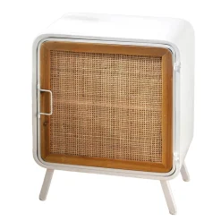 Becquet Chevet en métal peint et cannage<Enfant Décoration Enfant, Tapis Enfant|Linge De Lit Ado, Housse De Couette