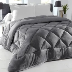 Becquet Couette double face VELOURS / MICROFIBRE - Chaude - Très chaude< Couette Colorée, Couette Imprimée|Couette, Édredon, Plumon