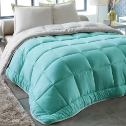 Becquet Couette Microfibre DOUBLE FACE UNIE - Chaude< Couette Colorée, Couette Imprimée|Couette, Édredon, Plumon