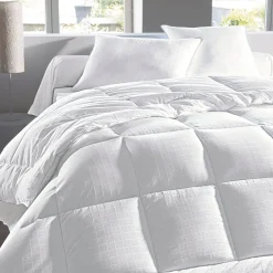 Becquet Couette SATIN DAMASSÉ ANTIBACTÉRIENS - Création - Légère - Très Chaude< Couette, Édredon, Plumon|Couette