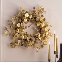 Becquet Couronne décorative dorée< Décoration Murale|Décoration