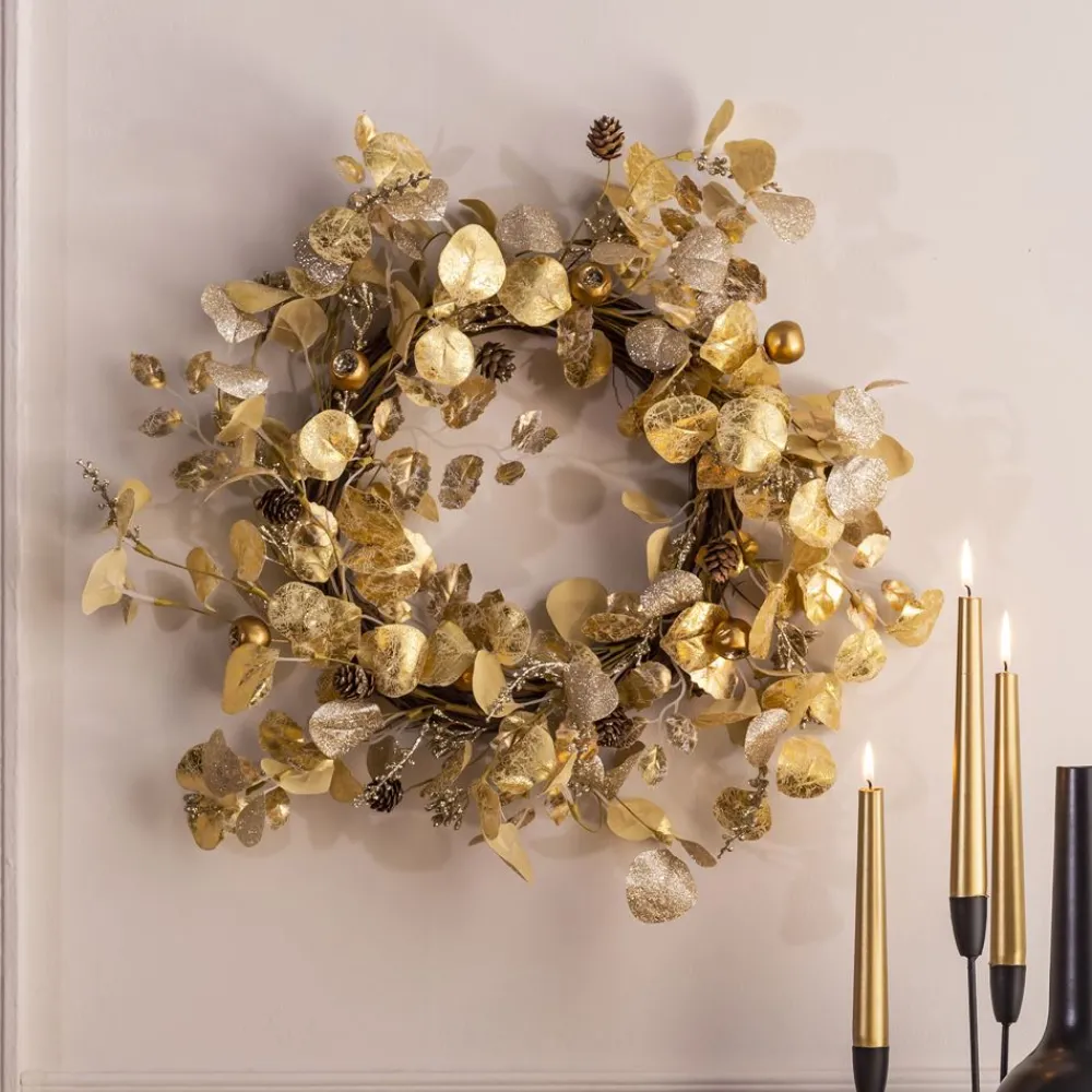 Becquet Couronne décorative dorée< Décoration Murale|Décoration