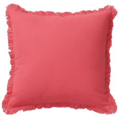 Becquet Coussin à franges< Rideau Et Déco Textile|Décoration Textile Unie