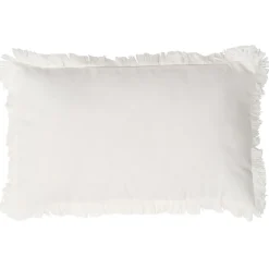 Becquet Coussin à franges< Rideau Et Déco Textile|Décoration Textile Unie