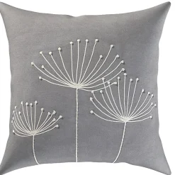 Becquet Coussin brodé fleurs - CRÉATION< Rideau Et Déco Textile|Coussin, Housse De Coussin