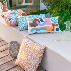Becquet Coussin double face déperlant spécial extérieur< Rideau Et Déco Textile|Coussin, Housse De Coussin