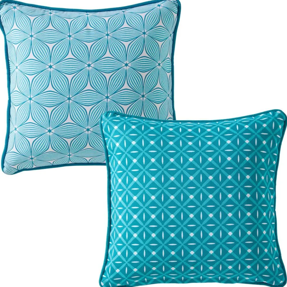 Becquet Coussin double face graphique< Rideau Et Déco Textile|Coussin, Housse De Coussin