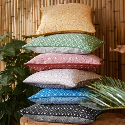 Becquet Coussin double face graphique< Rideau Et Déco Textile|Coussin, Housse De Coussin