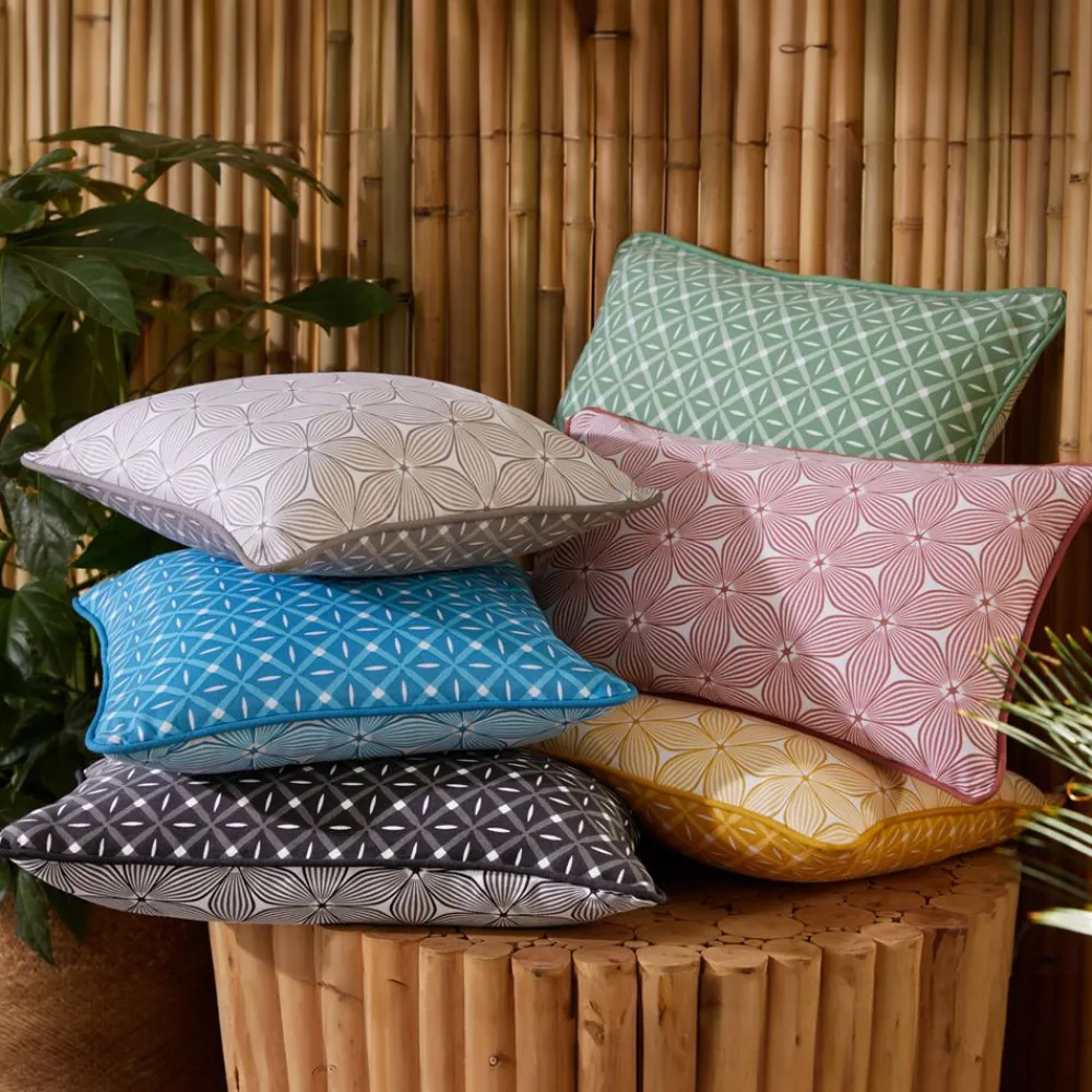 Becquet Coussin double face graphique< Rideau Et Déco Textile|Coussin, Housse De Coussin