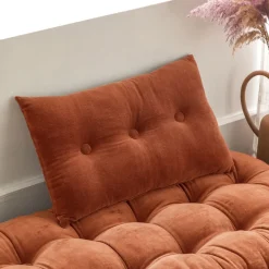 Becquet Coussin en velours ras< Rideau Et Déco Textile|Décoration Textile Unie
