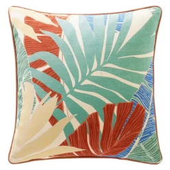 Becquet Coussin imprimé hawaïen< Rideau Et Déco Textile|Coussin, Housse De Coussin