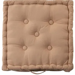 Becquet Coussin matelas capitons - Lot de 2< Décoration Textile Unie|Pouf, Matelas, Futon