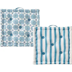 Becquet Coussin matelas imprimé double face - CRÉATION< Rideau Et Déco Textile|Pouf, Matelas, Futon