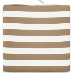 Becquet Coussin matelas rayé d'extérieur< Rideau Et Déco Textile|Pouf, Matelas, Futon