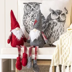 Becquet Coussin motif chouette ou cerf< Coussin, Housse De Coussin|Les Matières