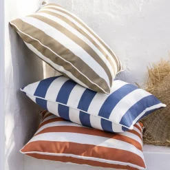 Becquet Coussin rayé d'extérieur< Rideau Et Déco Textile|Coussin, Housse De Coussin
